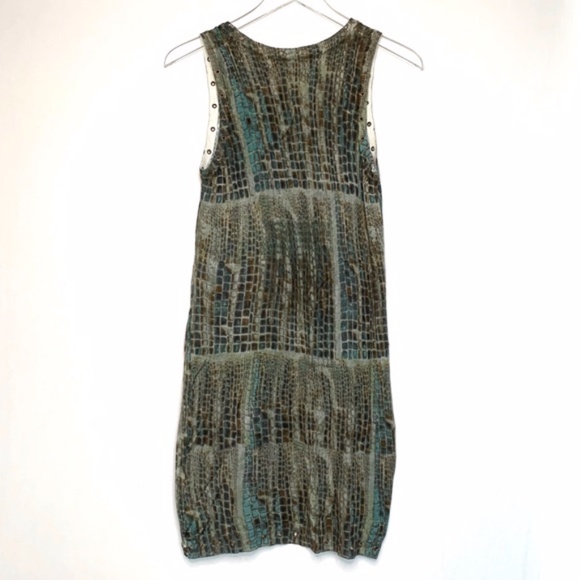 CUSTO BARCELONA Snake Print Knit Dress Siz… - Picture 2 of 8